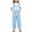 j-Blue496154, variant on Girls Romper Children Kids Solid Color Sleeveless Suspenders Jumpsuit Long Straight Leg Comfortable Bodysuit With Pocket Breathable Soft Cute Daily Onesie,Pink,5-6 Years