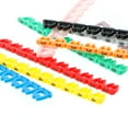 thumbnail image 5 of 100pcs/ Cable Label Mark for RJ45 RJ11 RJ12 Color Numeric Cable Marks Clip, 5 of 7