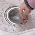 thumbnail image 4 of 2 Pcs Stainless Steel Sink Strainers 102mm Kitchen Sink Strainer Anti-Clog, 4 of 5