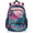 Brown, variant on Rose Laptop Backpack for Women Men, 18.3 Inch Travel Work Backpacks, Vintage Floral Flower Waterproof Computer Casual Daypack Nurse Teacher Bags