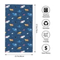 thumbnail image 2 of Kdxio Hand Towel Colorful Ocean Shark for Bathroom Kitchen Fingertip Bath Towels 27.5 x 16 Inch Home Hotel Gym Laundry Room, 2 of 5