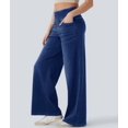 thumbnail image 6 of Jeans for Women High Waisted Pull on Baggy Jeans Straight Casual Denim Pants with Pockets Medium XS, 6 of 9