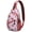 Strawberry, variant on Strawberry Lover’s Lightweight Travel Sling Backpack with Cute Red Berry Pattern, Multi-Functional Shoulder Backpack for Cycling, Hiking, and Daily Commute