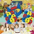 thumbnail image 3 of Pete the Cat Party Decorations Backdrop Banner Balloons Taspestry Wall Decor Background Poster Decor Supplies, 3 of 5