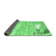thumbnail image 2 of Ahgly Company Indoor Square Oriental Emerald Green Industrial Area Rugs, 6' Square, 2 of 4