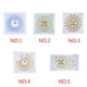 thumbnail image 5 of Cuadro de diamantes Reloj de pared DIY Kit de punto de cruz Bordado Pintura Arte Artesanía Decoración de la pared del hogar - DZ067 Yuarrent JJ18529-01, 5 of 6