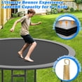 thumbnail image 4 of Cochan Outdoor Trampoline 16 FT with Sprinkler and Lights, Backyard Recreational Pumpkin Trampoline for Kids, 4 of 7