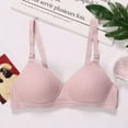 thumbnail image 2 of Women Lightly Lined Bra,One-piece Seamless Bralette Wireless Push Up T-Shirt Bras, 2 of 6