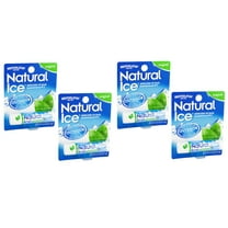 4 Pack MENTHOLATUM NATURAL ICE MEDICATED ORIGINAL SPF 15 LIP PROTECTANT BALM