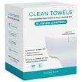 thumbnail image 1 of Face Towels Clean Skin Club Blemish Control XL 50 count, 1 of 9