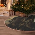 thumbnail image 5 of Rateoe Western Desert Skull Cowboy Pattern Christmas Tree Skirt with Ties , Christmas Tree Decorations, Farmhouse Christmas Decor Xmas Holiday Decorations-30", 5 of 6