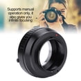 thumbnail image 1 of EXAKTA FX Adapter, Perfect Fit Lock Pin Infinite Focusing EXAKTA FX Lens Adapter Alloy  for Fuji X Mount Mirrorless Cameras, 1 of 7