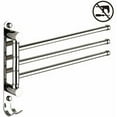 thumbnail image 2 of Toallero giratorio de pared de acero inoxidable con brazo para toalla de baño, organizador para colgar toallas de baño o cocina, 2 of 5