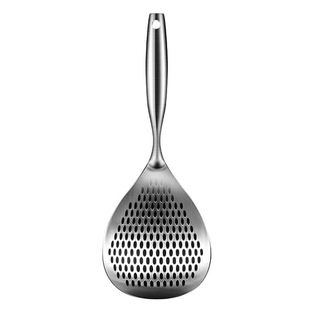 Stainless steel thickened colander kitchen cooking spoon