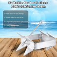 thumbnail image 6 of WAASOSCON Anchor-Man Boat Slide Box Anchors, 100% Hot Dipped Galvanized Foldable Sliding Cube Anchor Suitable for 23" to 32" Offshore Sport Boats, Pontoon Boats (19 lbs), 6 of 9