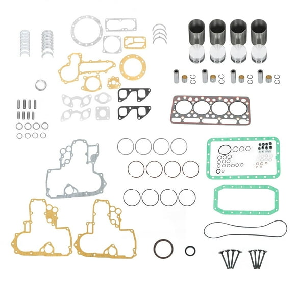 Genrics V1702 V1702B Engine Overhaul Repair Kit Replacement for Kubota KH90 Replacement for Bobcat 743 733 Excavator Parts