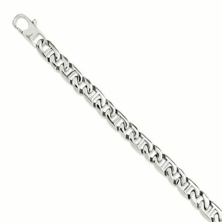 Chisel Stainless Steel Polished 8.25 inch Anchor Link Bracelet