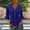 Blue, variant on Olyvenn Button Down Shirts for Women Ruffle Half Sleeve Business Casual Blouses Slim Fit Ruched Summer Tops Y2k Clothes Beige L