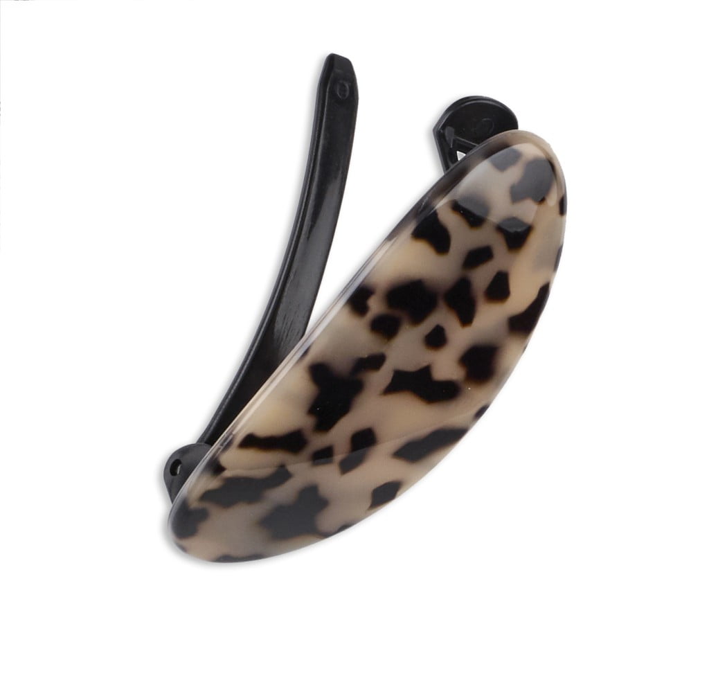 Scunci ExtraLarge Oval Barrette NoSlip Grip with MetalFree Slide