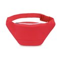 thumbnail image 3 of Everest Unisex Signature Waist Fanny Pack Two-Toned, Red White, 3 of 3