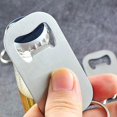 thumbnail image 3 of WIFKLSIIPG Ouvre-Boisson Créatif en Acier Inoxydable Simple Porte-Clés (Argent), 3 of 3