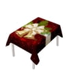 thumbnail image 2 of Christmas Tablecloth Print Rectangle Table Cover Set Holiday Party Home Decor Multi-color, 2 of 2