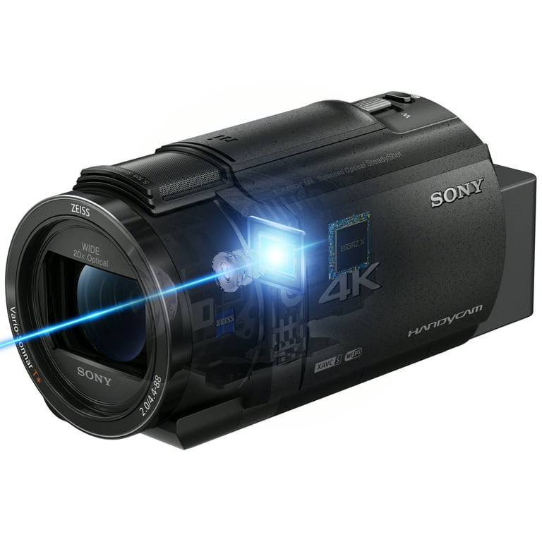 Sony FDR-AX43 Professional 4K UHD Handycam Camcorder, HD Sony FDR-AX43 Professional 4K UHD Handycam Camcorder, HD