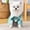 Green, variant on Dog Hawaiian Coconuts Palm Shirt, Dog Summer Clothes Breathable Shirts Puppy Outfit Shirt For Small Medium Dogs In Hot Days