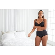 Cupid Light Control Deluster Waistline Shaping Brief with Tummy Panel, 2-Pack (Women's)