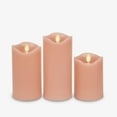 thumbnail image 2 of Juego de velas LED parpadeantes sin llama que funcionan con pilas, 2 of 6