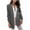 Dark Gray, variant on skpabo Womens Blazer Suit Ladies Casual Solid Black Lightweight Outerwear Elegant Wedding Guest Outfit Open Front Cardigan Work Office Jacket Business Work Formal Blazers S-3XL