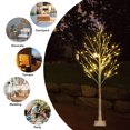 thumbnail image 5 of SESSLIFE 5FT 72 LED White Twig Tree with Lights for Christmas Holiday Wedding Room Decorations Indoor Outdoor Use, 5 of 9