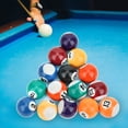 thumbnail image 3 of LYUMO 16 Pcs 32MM Résine Écologique Mini Jouet de Billard pour Enfants Accessoire de Table de Billard, Mini Billard, 3 of 8