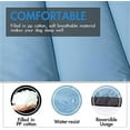 thumbnail image 4 of BIGUY Large Portable Water Resistant Outdoor Dog Bed with Carry Bag, Blue, 4 of 6