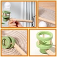 thumbnail image 3 of Juguete de pipa de soplado flotante de madera para niños, pelota de soplado equilibrada, juguete de bolas flotantes, pipa, 3 of 8
