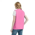 thumbnail image 4 of TOPTIE 5 Pack Volunteer Vest Waiter Bartender Work Uniform, Supermarket Clerk Workwear-Pink-M, 4 of 7
