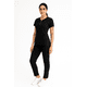 thumbnail image 2 of Scrubs Médicos Mujer | Uniformes para Doctoras y Enfermeras M12 NEGRO XL, 2 of 4
