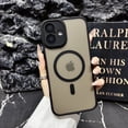 thumbnail image 3 of Ancove Compatible with iPhone 16 Pro Magnetic Case, Upgraded [Full Camera Protection] [Compatible with Magsafe] [Translucent Matte] Shockproof Protective Phone Case Cover,Black, 3 of 6
