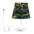 thumbnail image 2 of Parrot Birds in Jungle Desk Lamp LED Table Nightstand Lamps with 3 Color Temperatures for Home Bedroom Living Room Decor 6x11, 2 of 8