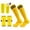 B009- Color I, variant on Youth Football Gear Kit, Shin Guards Soccer Adult, Shin Guard Socks, Youth Football Pads, with Long Adjustable Secure Straps, Complete 6-Piece Set Including 2 Soccer Socks, 2 Shin