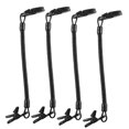 thumbnail image 4 of 4pcs Cap Retainer Clip Flexible Adjustable Hat Windproof Retainer Lightweight Outdoor Cap Keeper Strap for Fishing Cycling Riding Hiking, 4 of 9