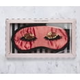 thumbnail image 3 of Two's Company Sleeping Beauty Satin Eye Sleep Masks - Dark Pink, 3 of 3