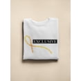 thumbnail image 3 of Exclusive W Chain Pattern Sweatshirt Women -Image by Shutterstock, Female Large, 3 of 4