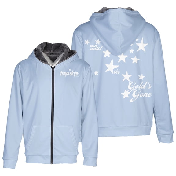 Freya Skye Gold's Gone Outerwear Coat Long Sleeve Zipper Hoodie Men Women Hooded Jacket Parkas