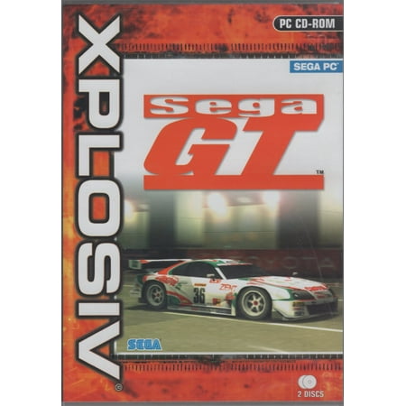 Sega GT PC CDRom - Over 2 Million Combinations of cars to be built - 3 Championship, 5 racing seasons on 22