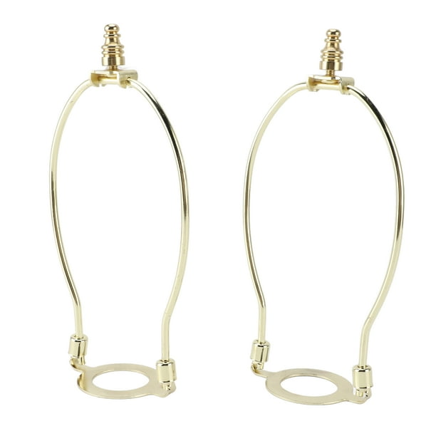 Soporte para Pantalla de Lámpara, Kit de Soporte para Arpas de Pantalla Ajustable, Material de Hierro Resistente Con Base de Lámpara E26 Para Lámparas de Mesa y de Pastel