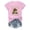 Pink, variant on Funny Graphic Tees for Women First of All Jesus Thinks I'm A Delight T-Shirts Funny Christian Shirts Frog Graphic Tees Summer Tops Black XXL