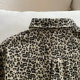 thumbnail image 4 of Odeerbi Toddler Boys Long Sleeve Leopard Denim Shirt Solid Color Children Casual Clothes Spring Cotton Shirts Jackets Button Down Casual Jackets Khaki, 4 of 8