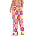 thumbnail image 3 of FORMRS Mens Pajama Pants with Pockets Sleepwear Lounge Bottoms Sizes S-2XL, Colorful Jars, 3 of 7