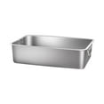 thumbnail image 4 of Fzaqwen Cat Kitty Pet Supplies with Handles for Big Cats Stainless 45x35x10cm, 4 of 9